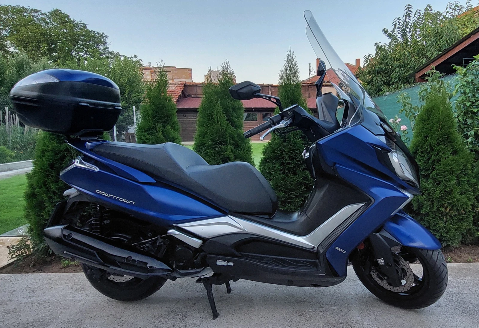 Kymco Downtown 350i ABS TCS , снимка 3 - Мотоциклети и мототехника - 55467162