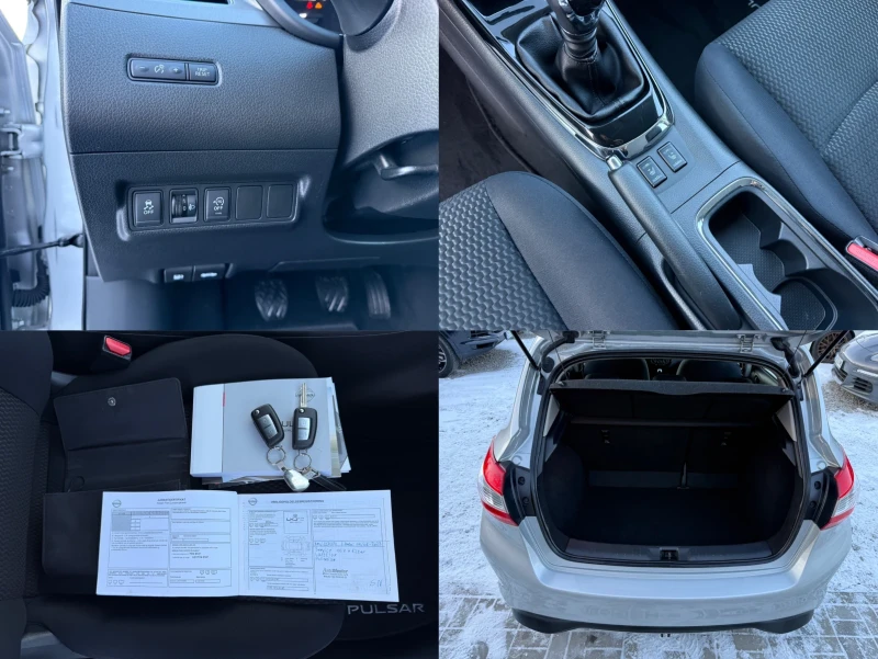 Nissan Pulsar 1.2i/116hp/Подгрев Седалки, снимка 15 - Автомобили и джипове - 53082453