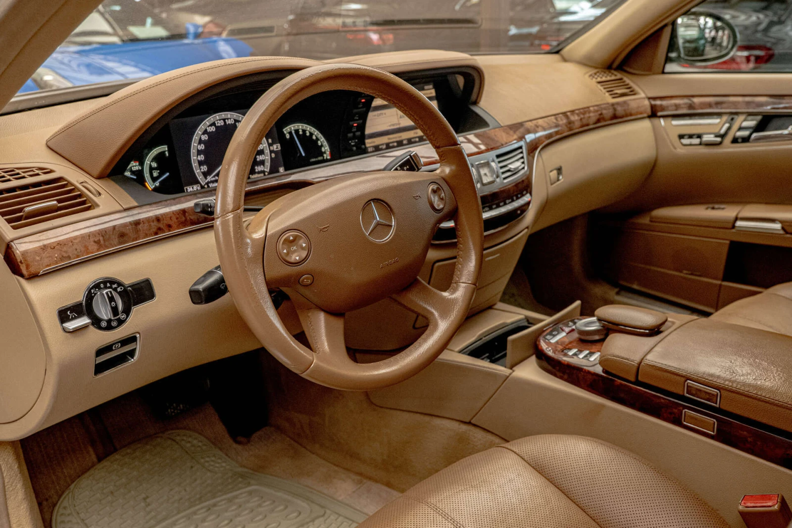 Mercedes-Benz S 500 5.5 V8/Harman Kardon/PTS/Night Vision/BiXenon - изображение 6
