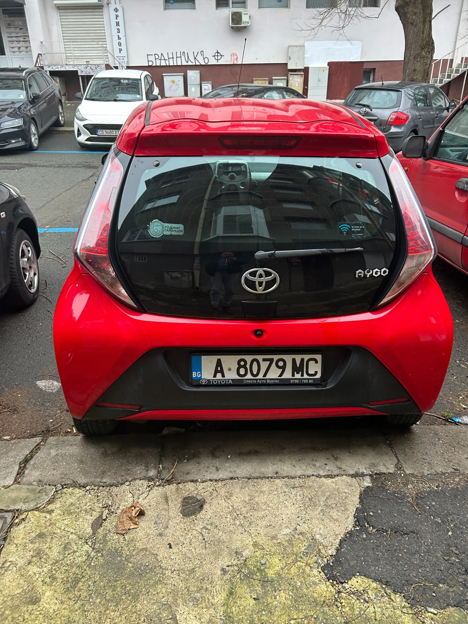 Toyota Aygo VAN 1+ 1, снимка 3 - Автомобили и джипове - 53503345