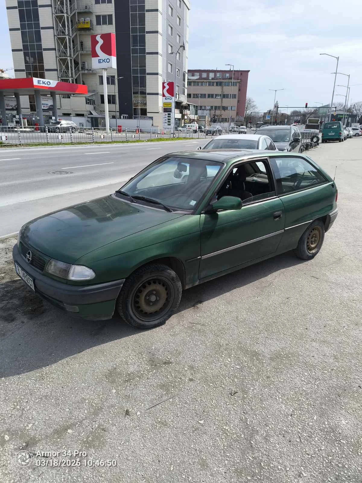 Opel Astra 1, 6 БЕНЗИН/ГАЗ СТАРИЯ МОТОР