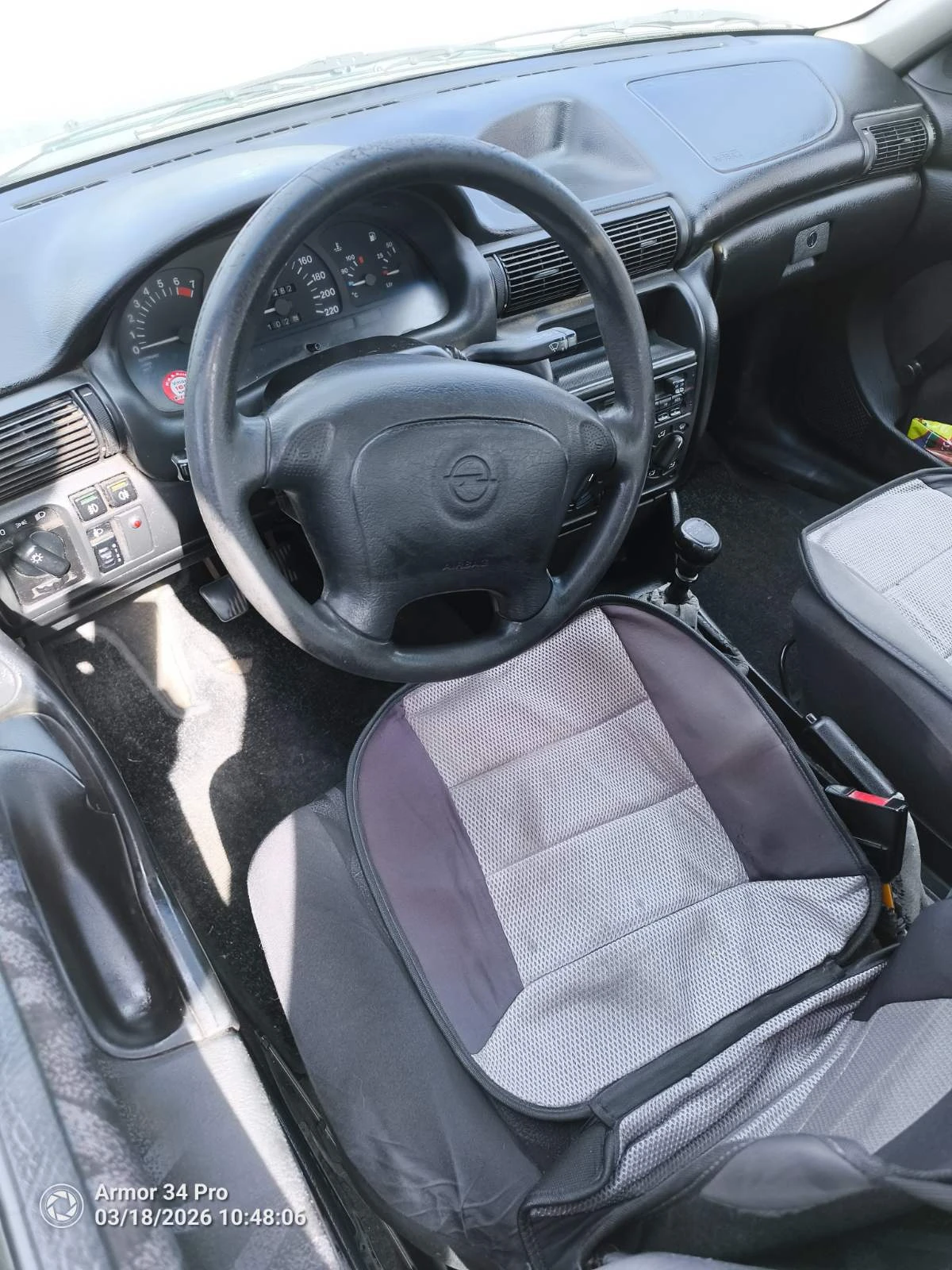 Opel Astra 1, 6 БЕНЗИН/ГАЗ СТАРИЯ МОТОР, снимка 10 - Автомобили и джипове - 53886089