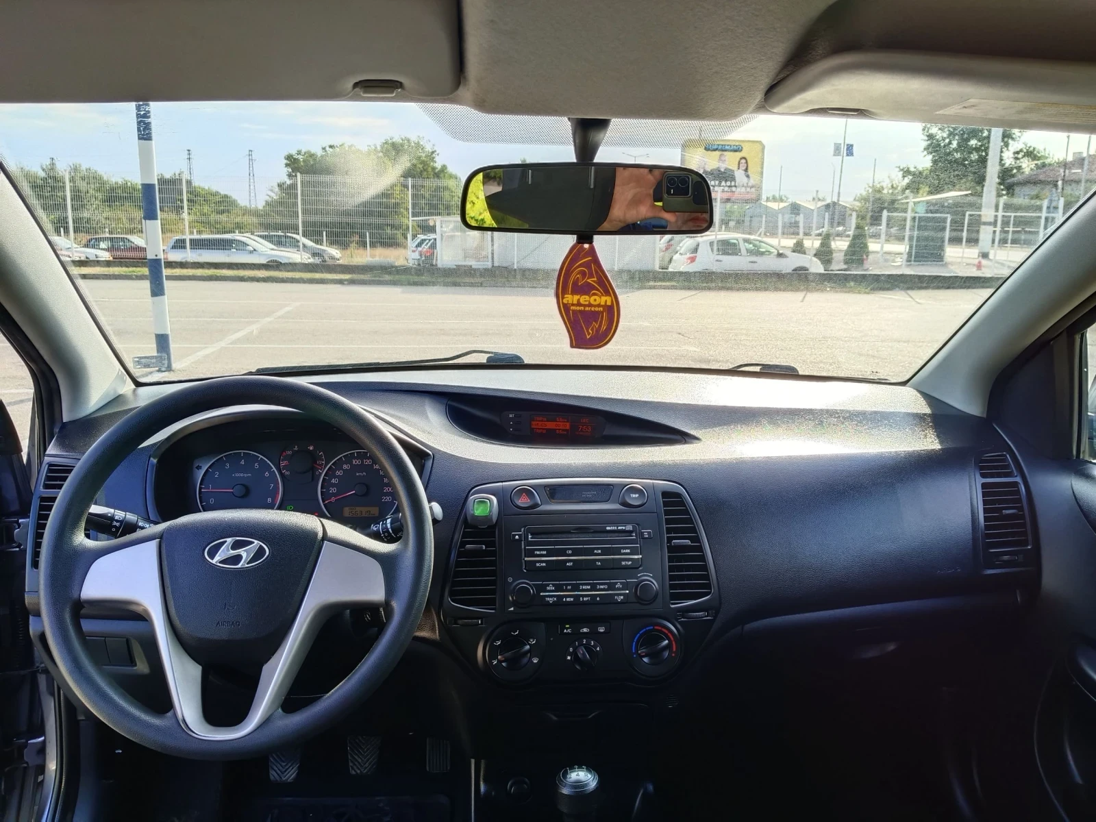 Hyundai I20 156000 км.* 1.3 бензин* Климатик* , снимка 12 - Автомобили и джипове - 55732320