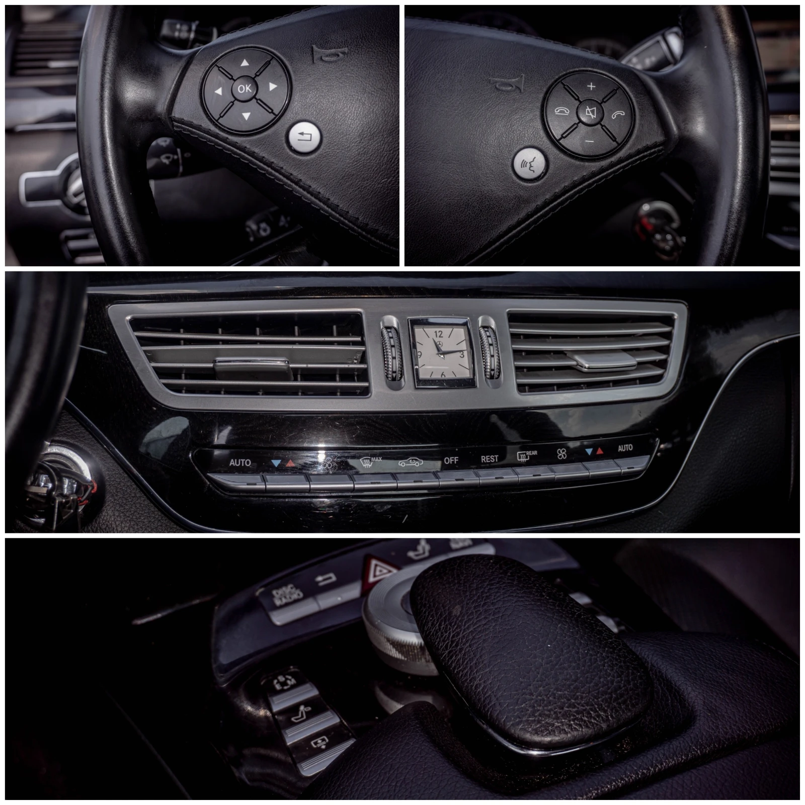 Mercedes-Benz S 350 d-V6-BLUETEC-РЕАЛНИ КМ!, снимка 13 - Автомобили и джипове - 55799002