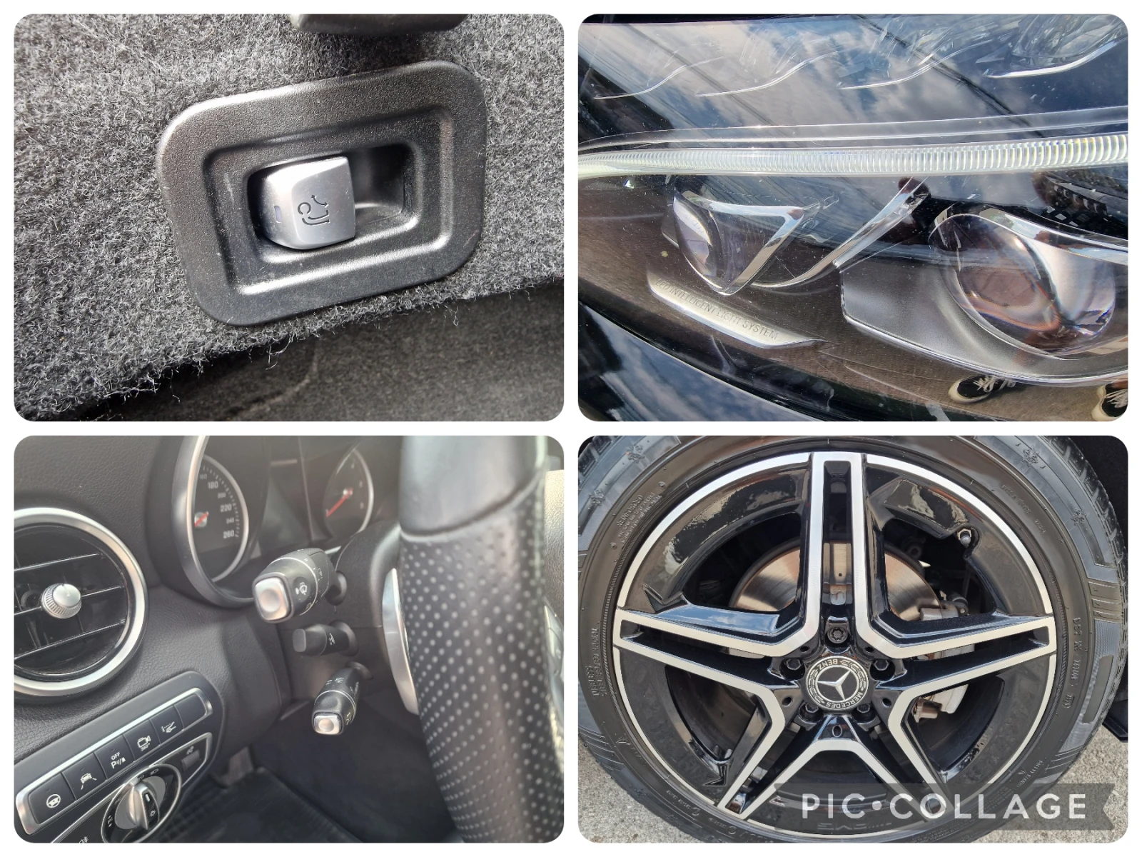 Mercedes-Benz C 250 4MATIC/9G/AMG/FULL/ЛИЗИНГ, снимка 16 - Автомобили и джипове - 56166210
