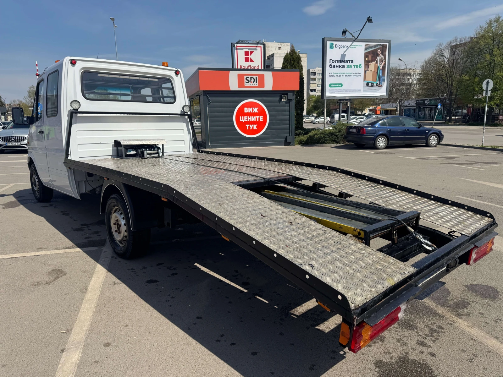 Mercedes-Benz Sprinter 208 СПЕЦИАЛЕН - N1, снимка 9 - Бусове и автобуси - 54272300