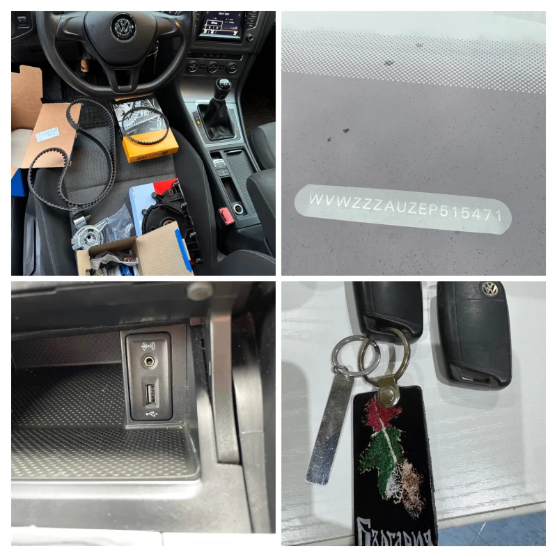 VW Golf Variant 1.6 CLH 105, снимка 9 - Автомобили и джипове - 53523786