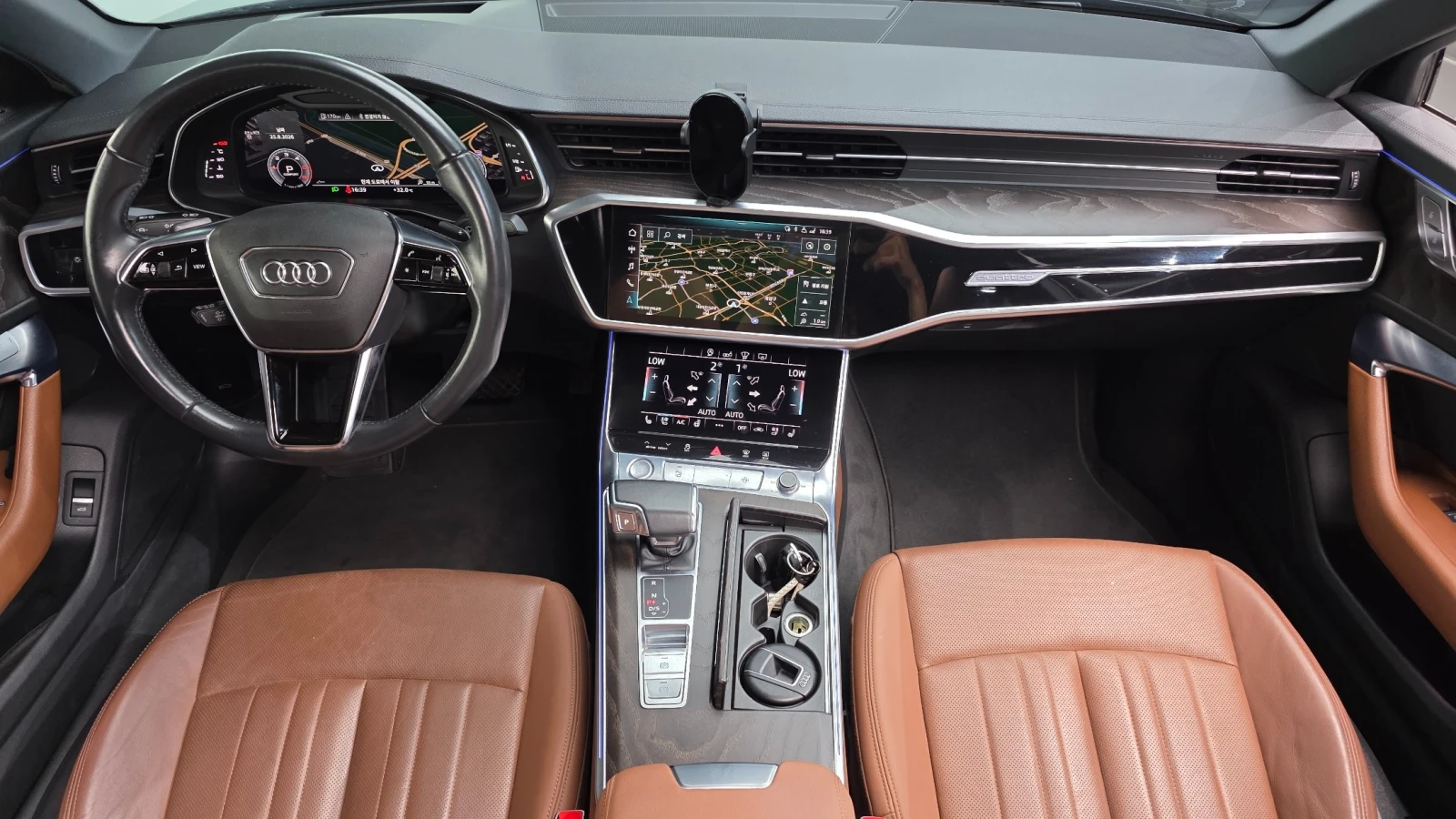 Audi A6 40 TDI Quattro Premium | HUD | 360  камера | memor, снимка 7 - Автомобили и джипове - 55943251