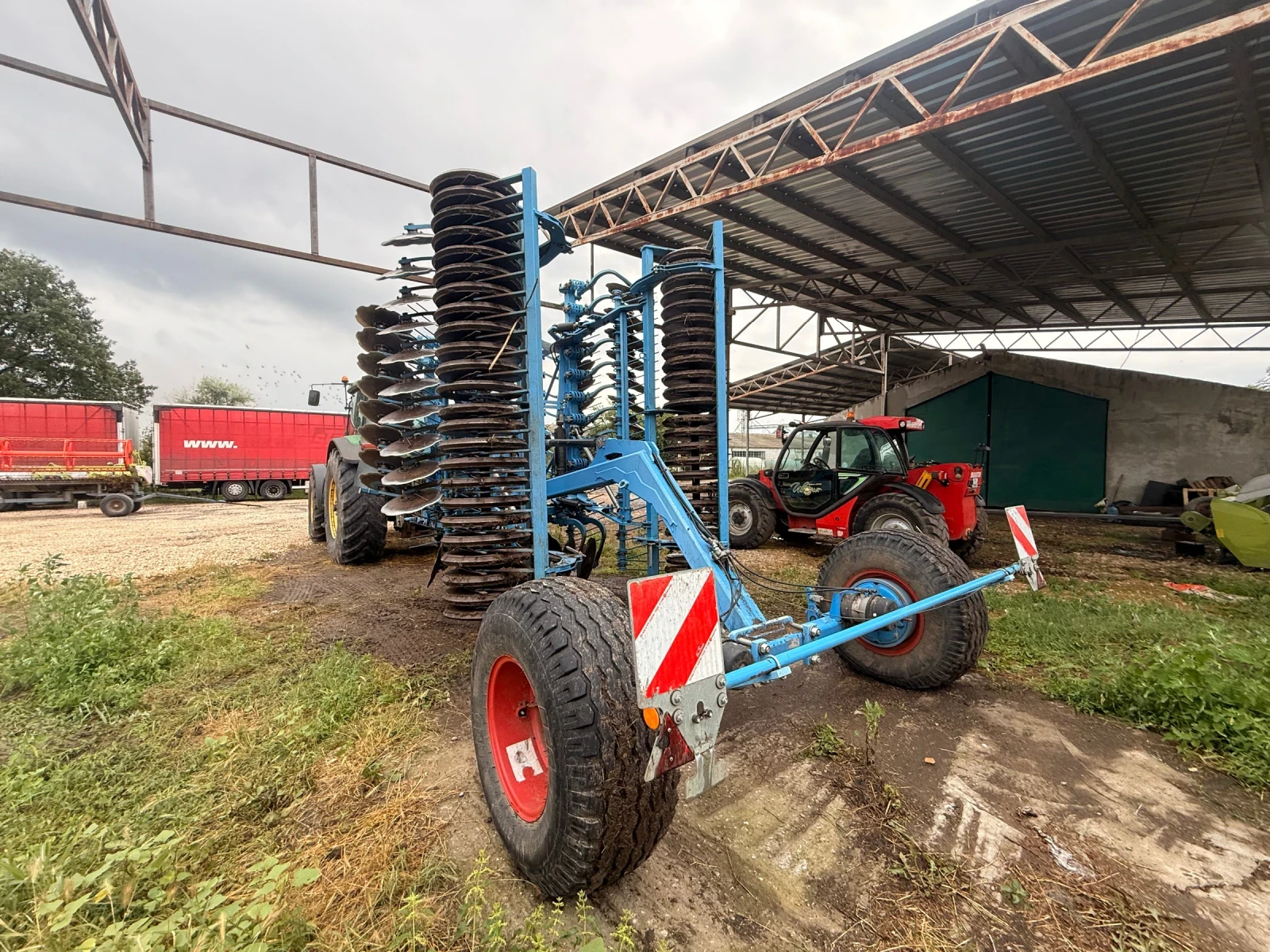Брана Lemken, снимка 3 - Селскостопанска техника - 55381050