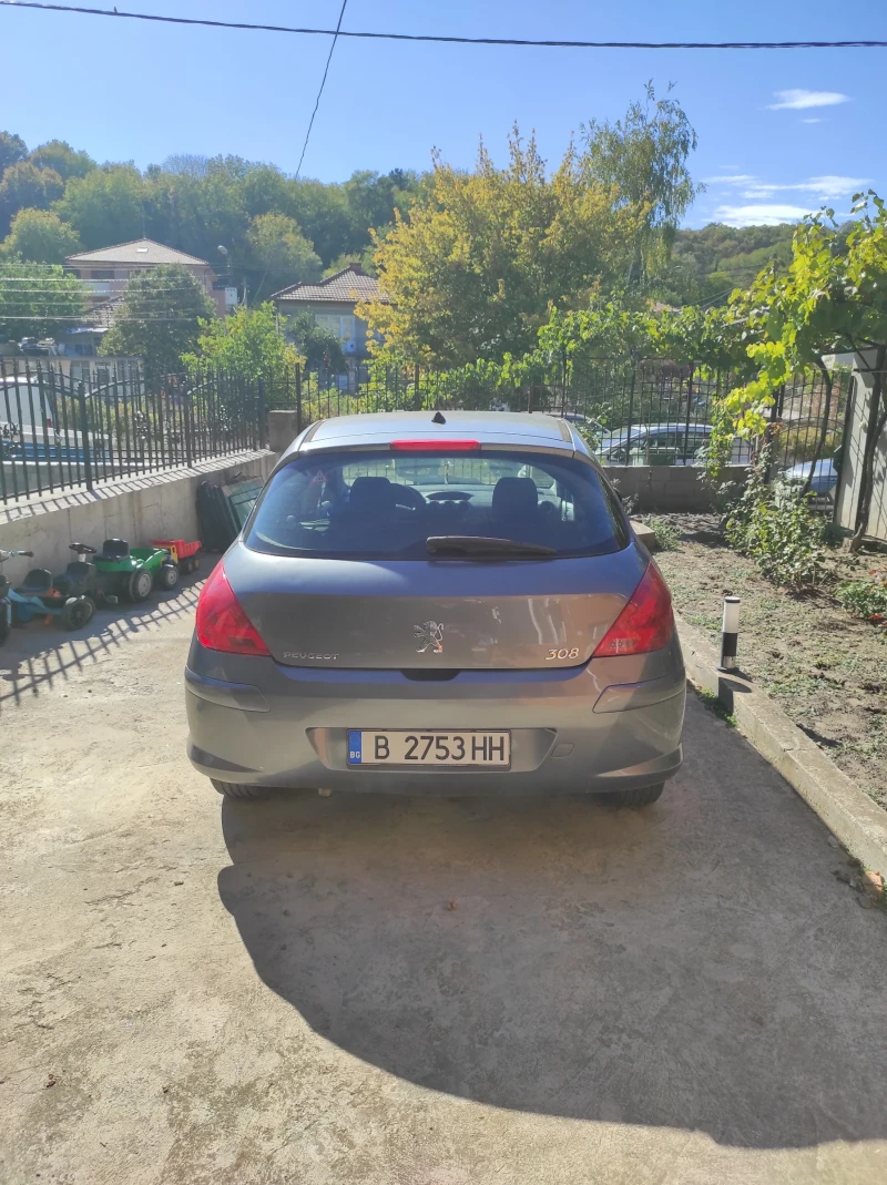 Peugeot 308 1.6i 120k - бензин/газ, снимка 4 - Автомобили и джипове - 52390411