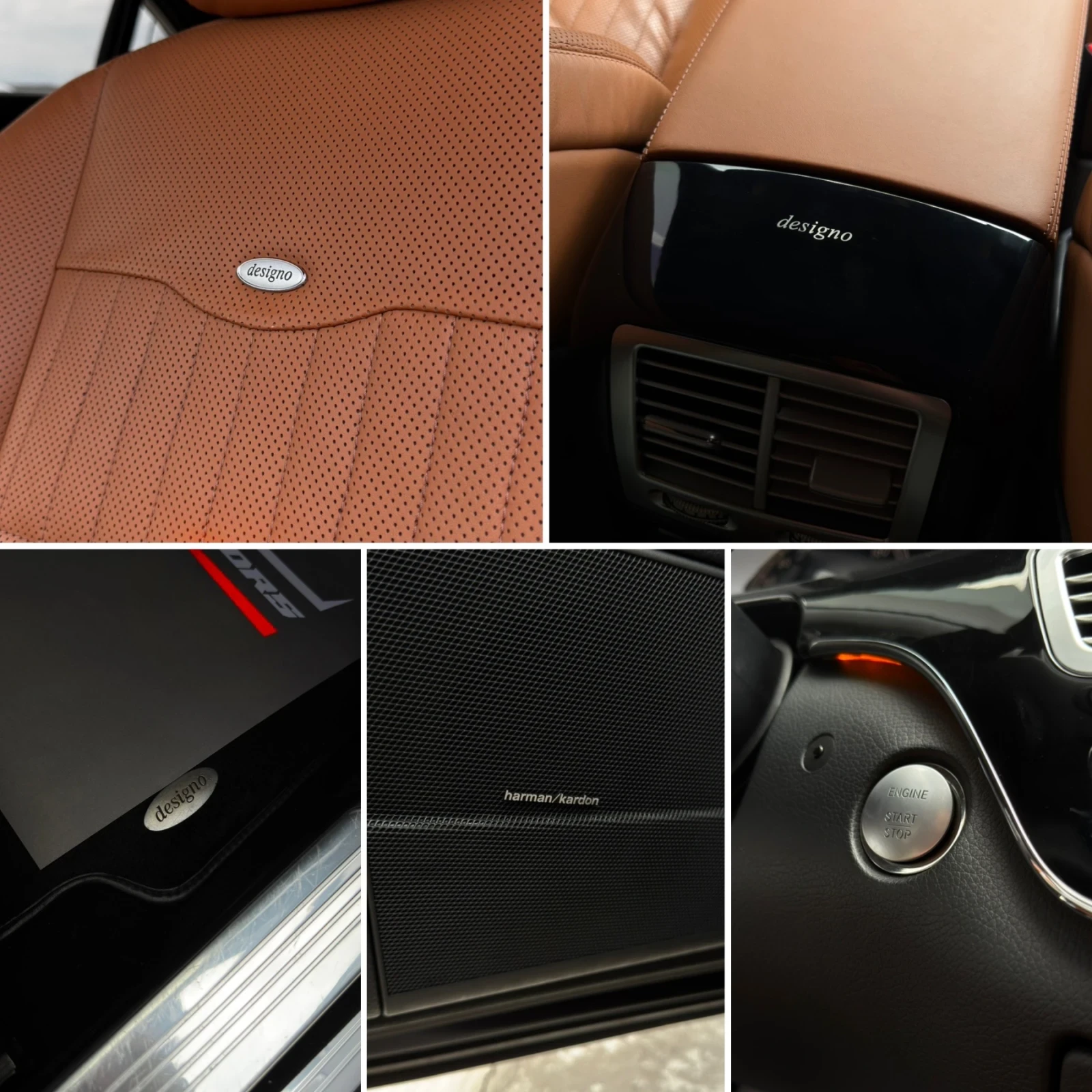 Mercedes-Benz S 500 AMG/ DESIGNO/ PANO/ 3xTV/ LONG/ CAMERA/ MASSAGE, снимка 13 - Автомобили и джипове - 54230636