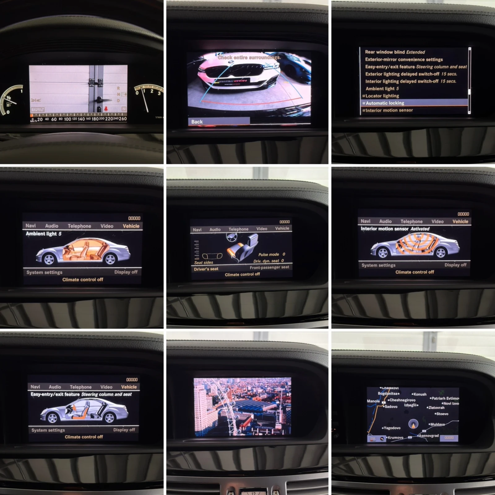 Mercedes-Benz S 500 AMG/ DESIGNO/ PANO/ 3xTV/ LONG/ CAMERA/ MASSAGE, снимка 16 - Автомобили и джипове - 54230636