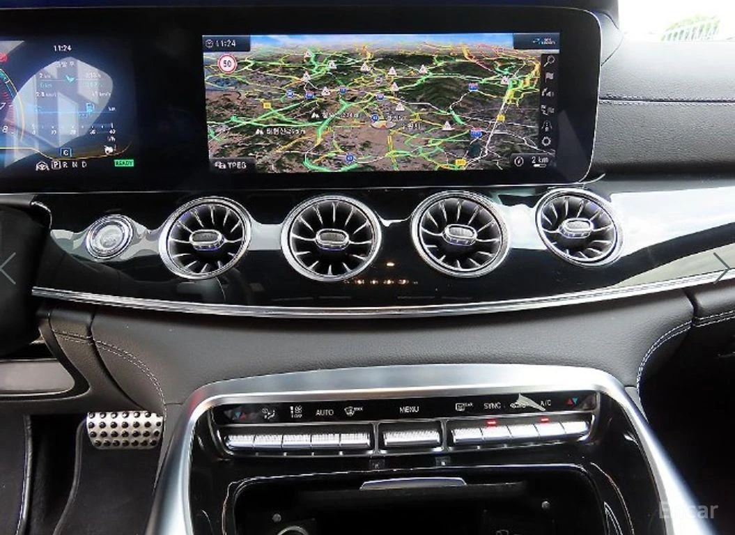 Mercedes-Benz GT 43 AMG 4MATIC* BURMESTER* ХЕДЪП* 360* DISTRONIC* , снимка 11 - Автомобили и джипове - 55465383