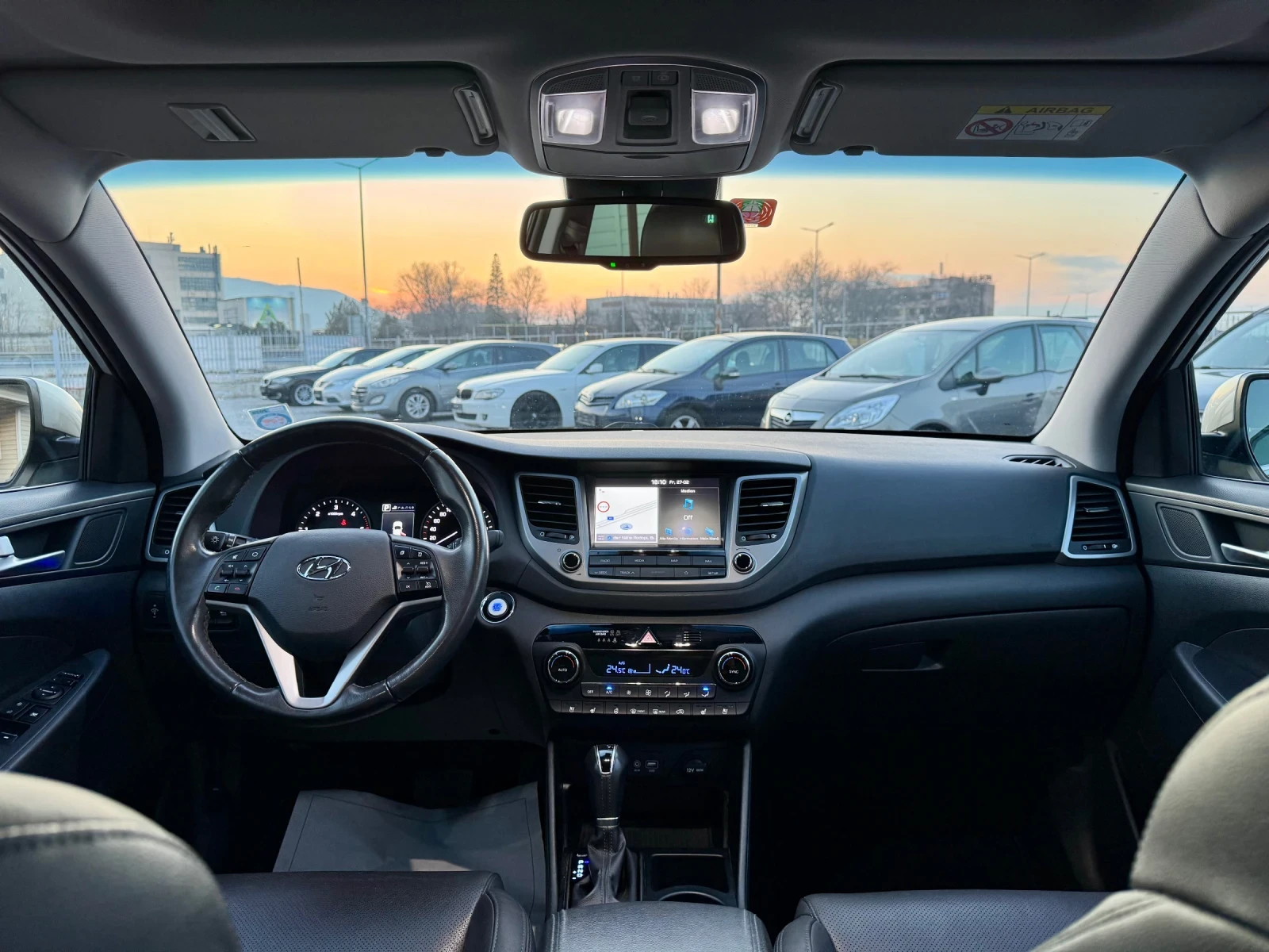 Hyundai Tucson 2.0CRDI 185 4WD VERTEX SWISS FULL!!! | Mobile.bg � ����������� 10