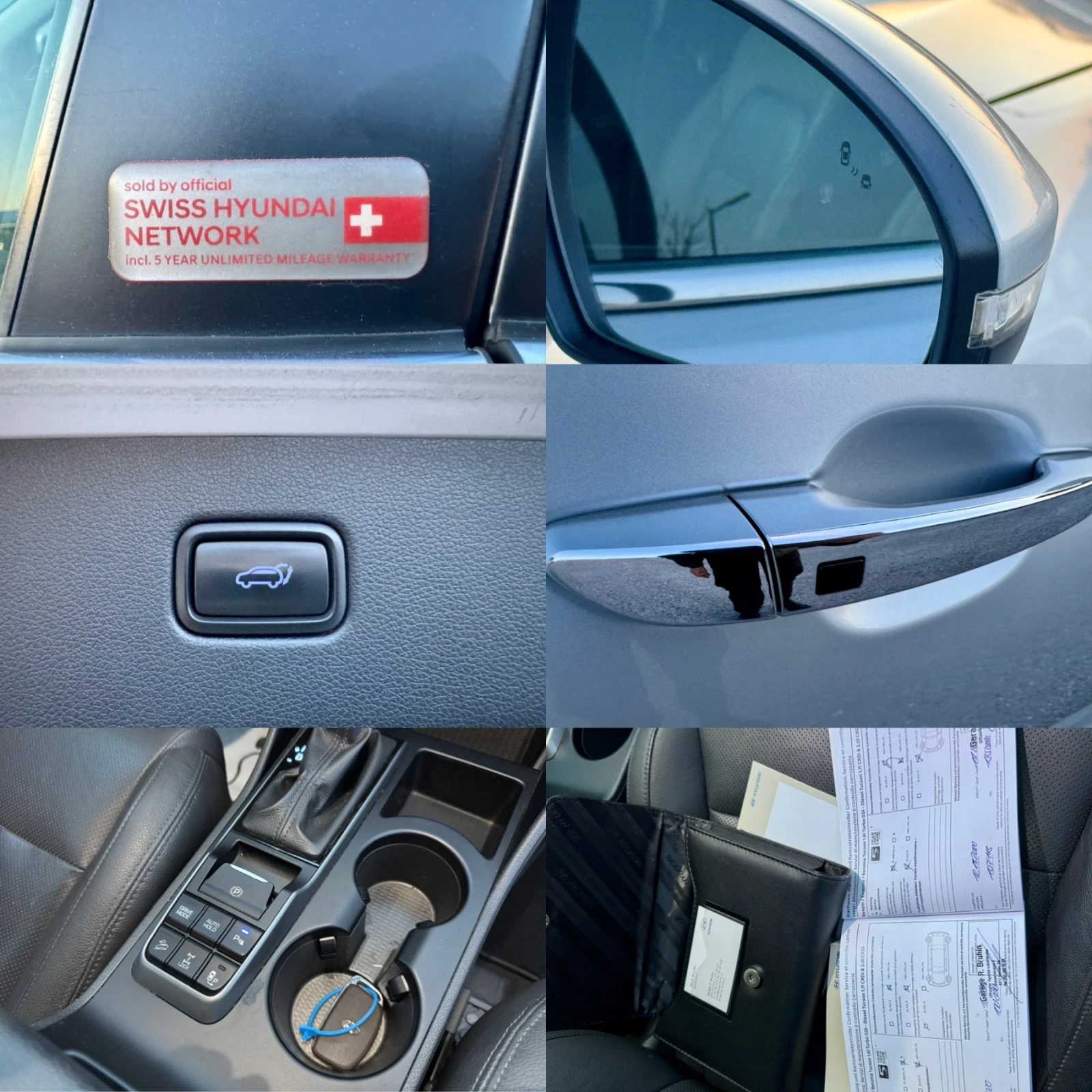 Hyundai Tucson 2.0CRDI 185 4WD VERTEX SWISS FULL!!! | Mobile.bg � ����������� 14