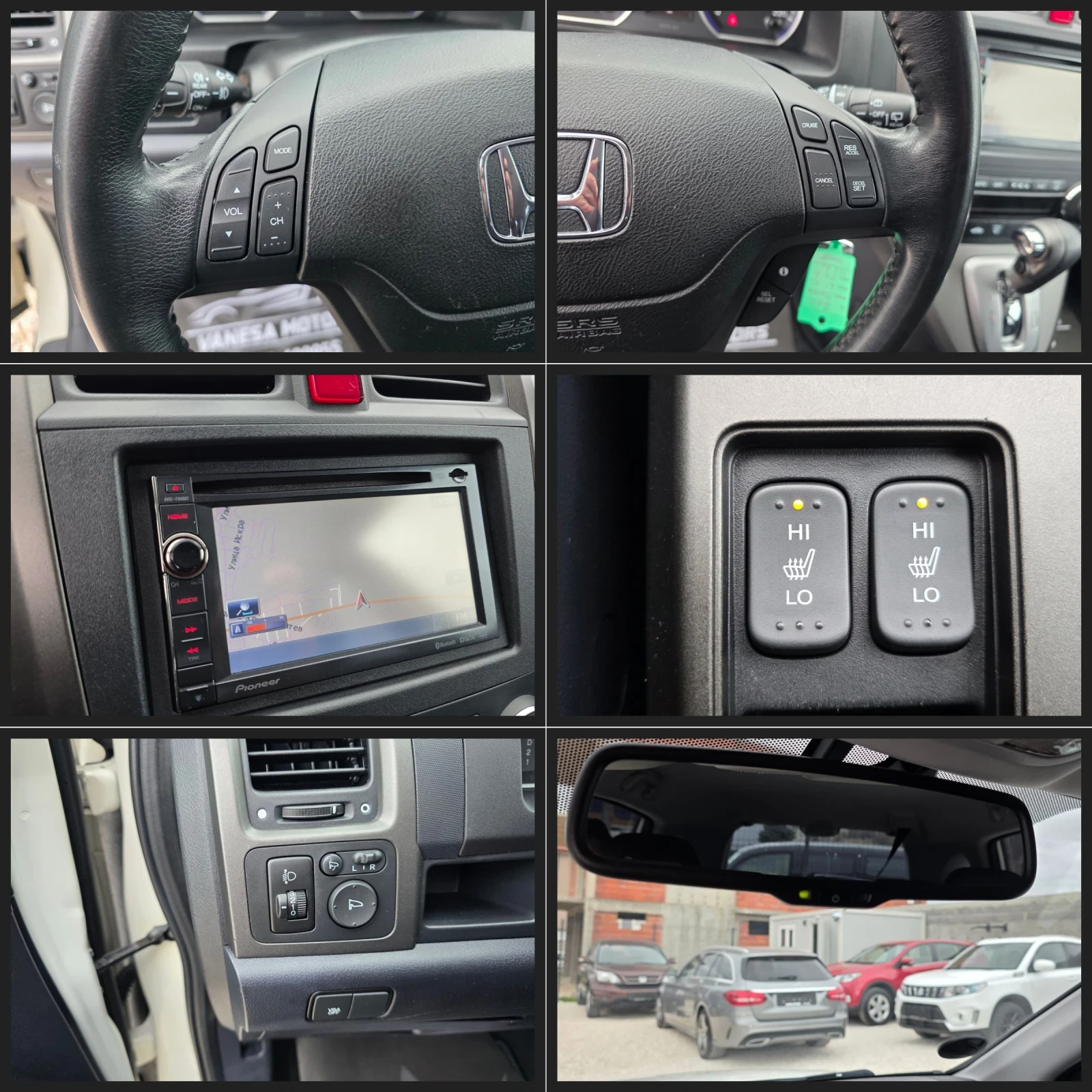 Honda Cr-v FULL SERVICE IN HONDA 3xTV Навигация Парктроник4х4, снимка 15 - Автомобили и джипове - 54031814