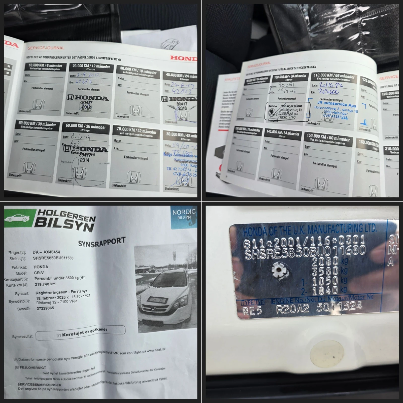 Honda Cr-v FULL SERVICE IN HONDA 3xTV Навигация Парктроник4х4, снимка 8 - Автомобили и джипове - 54031814