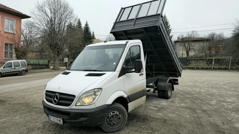 Mercedes-Benz Sprinter Тристранен самосвал 518, снимка 6 - Бусове и автобуси - 53019743