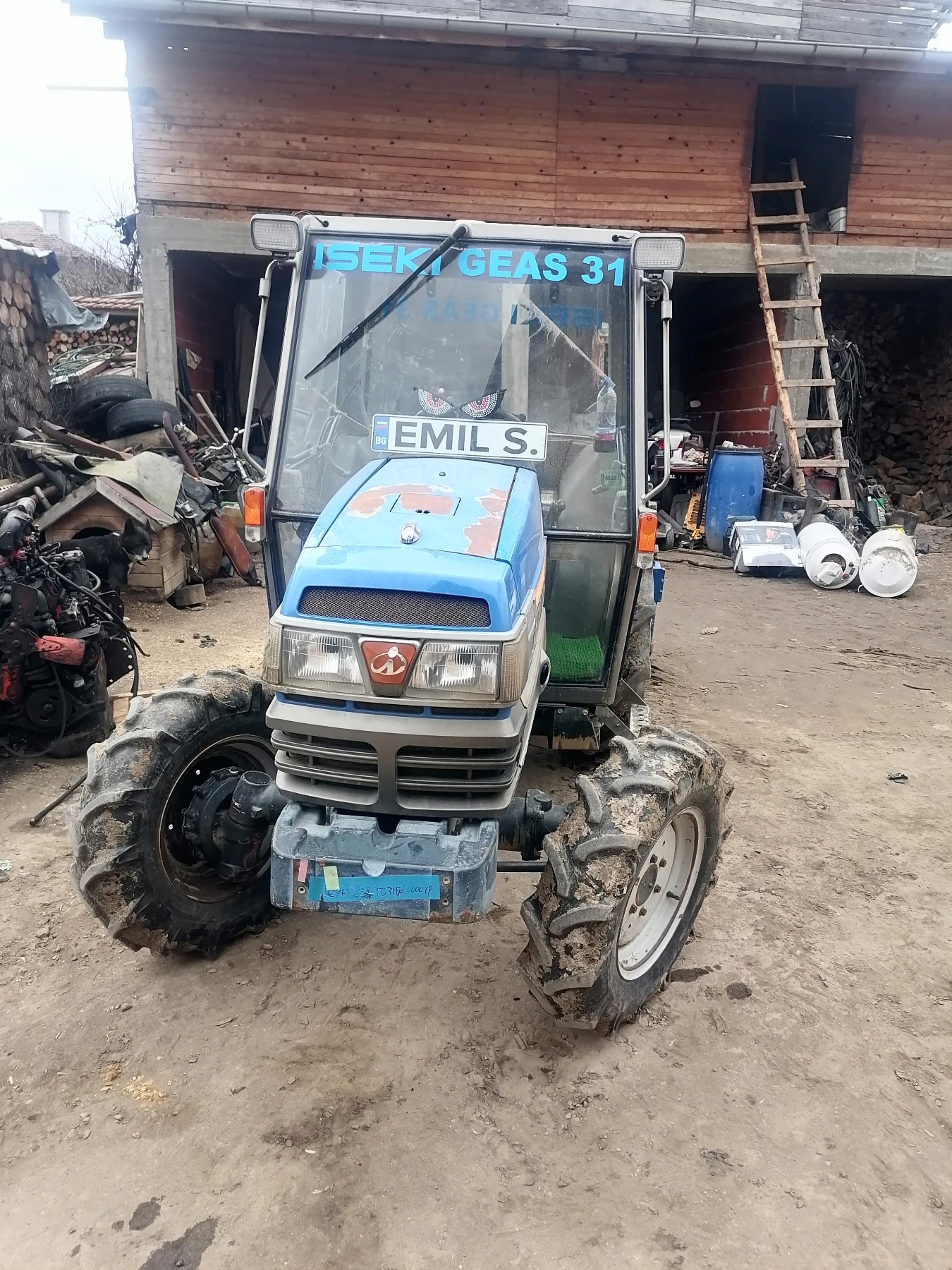 Трактор ISEKI Geas 31, снимка 6 - Селскостопанска техника - 48277204