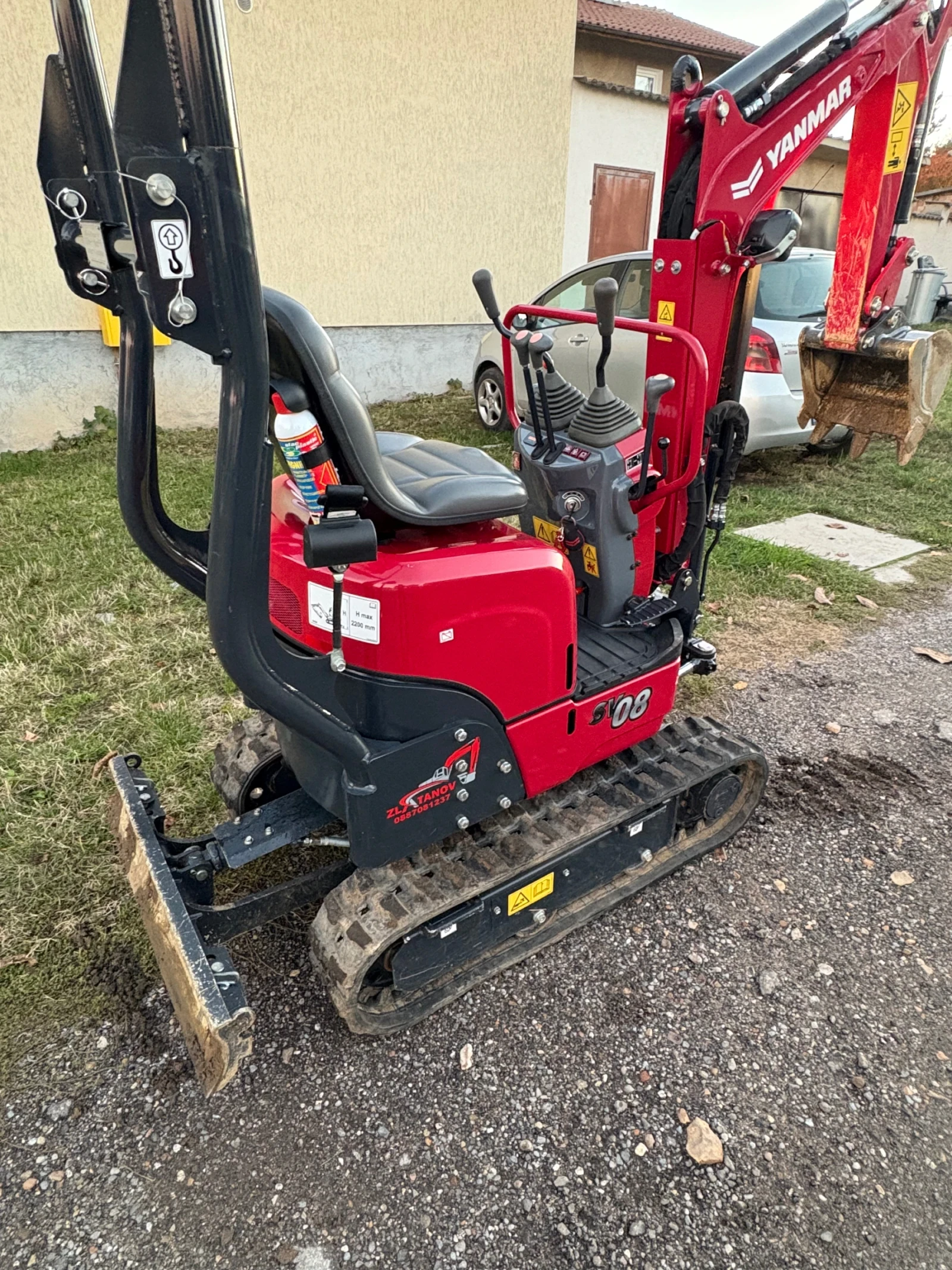 Багер Yanmar Sv08 - изображение 3