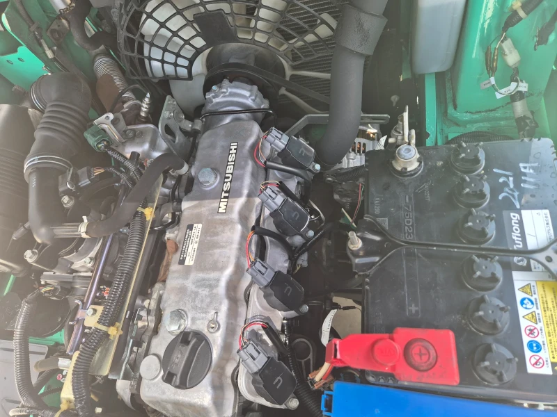 Мотокар Mitsubishi * АВТОМАТ * ПЕРФЕКТЕН * КАТО НОВ * !, снимка 14 - Индустриална техника - 49826717