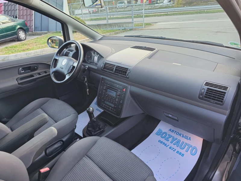 VW Sharan 2.0TDI/140к.с./7-МЕСТЕН, снимка 7 - Автомобили и джипове - 47746818