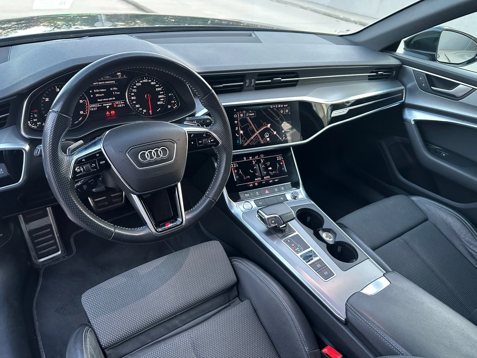 Audi A6 MATRIX/V6.tdi/QUATTRO/SLINE/LED/ASSIST | Mobile.bg   14