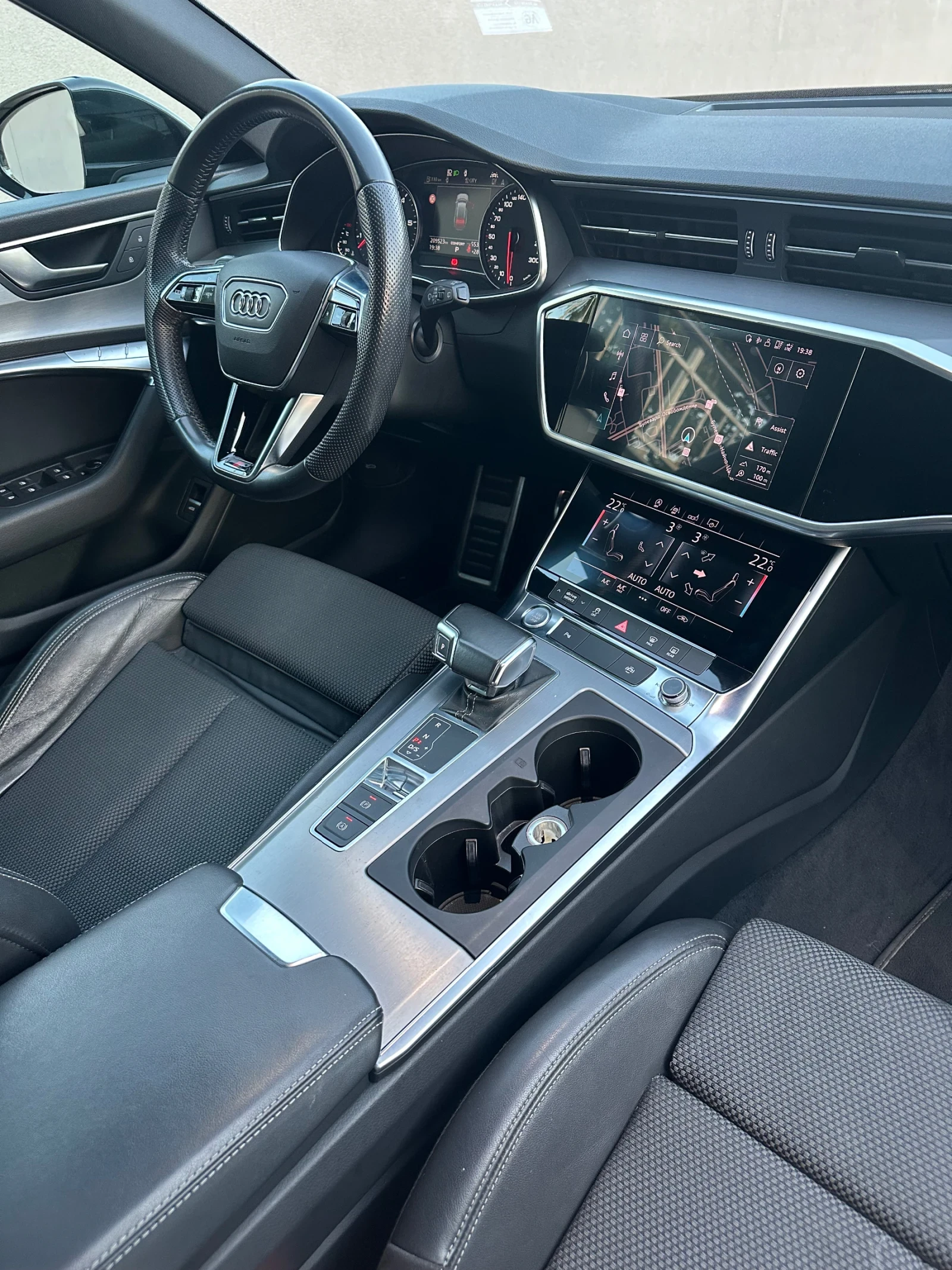 Audi A6 MATRIX/V6.tdi/QUATTRO/SLINE/LED/ASSIST | Mobile.bg   12