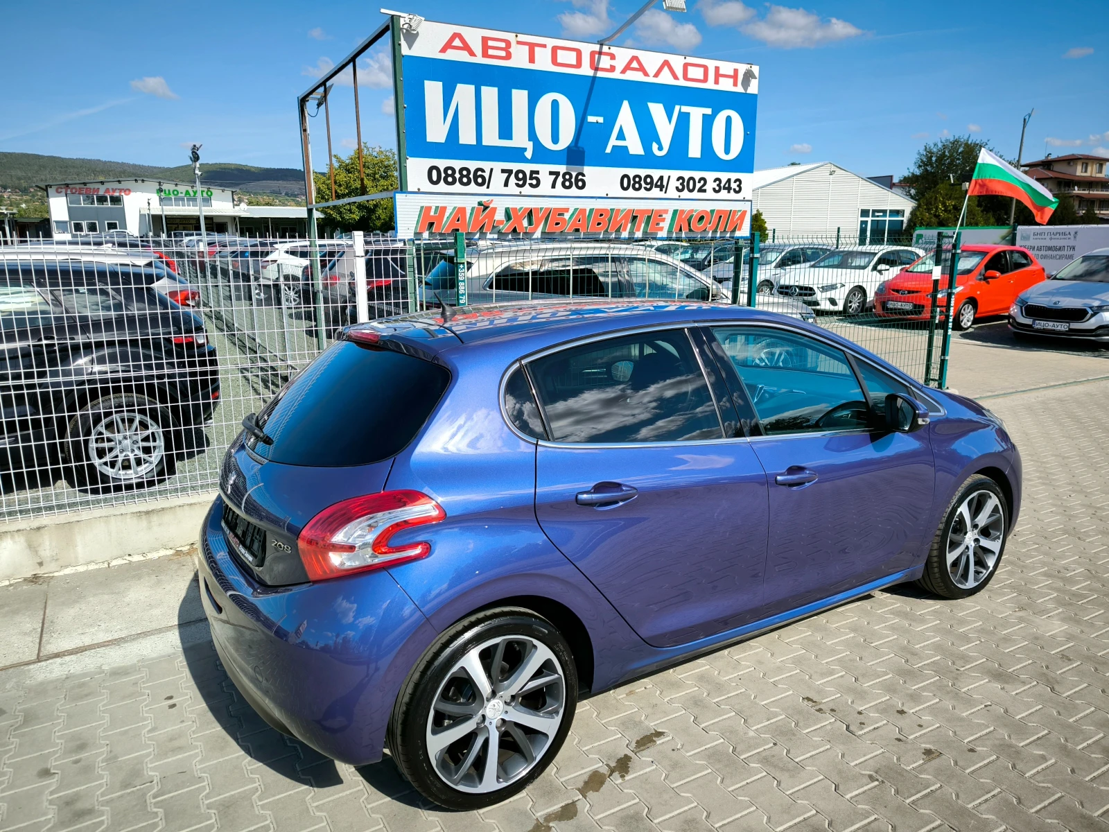 Peugeot 208 1, 6 HDi-110k.c.HAB�, LED, FACELiFT, EBPO 5B! | Mobile.bg � ����������� 6