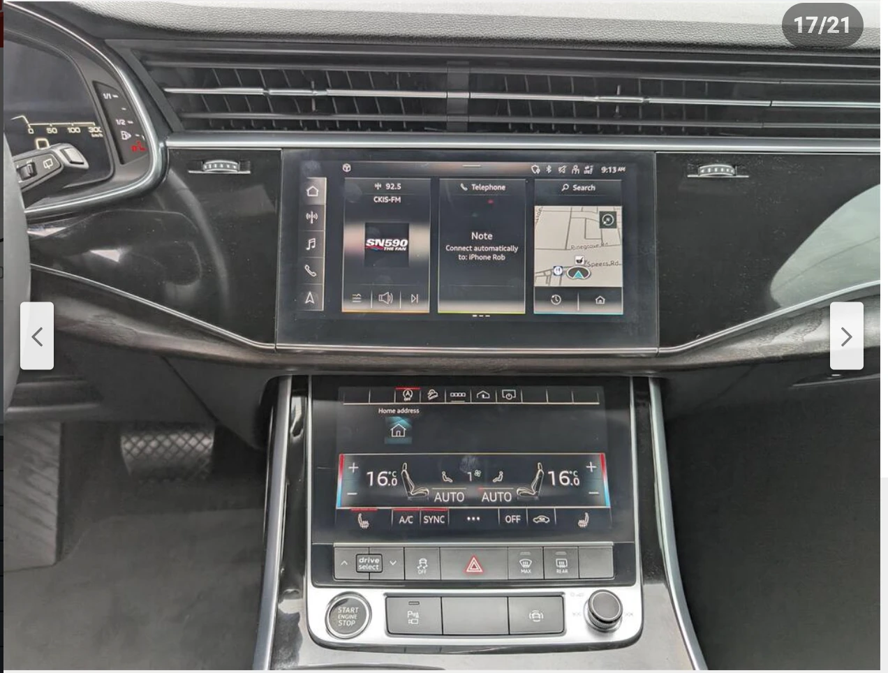 Audi Q7 3.0T* MATRIX* ДИГИТАЛНО* ТАБЛО* ДИСТРОНИК* 360КАМЕ - изображение 10