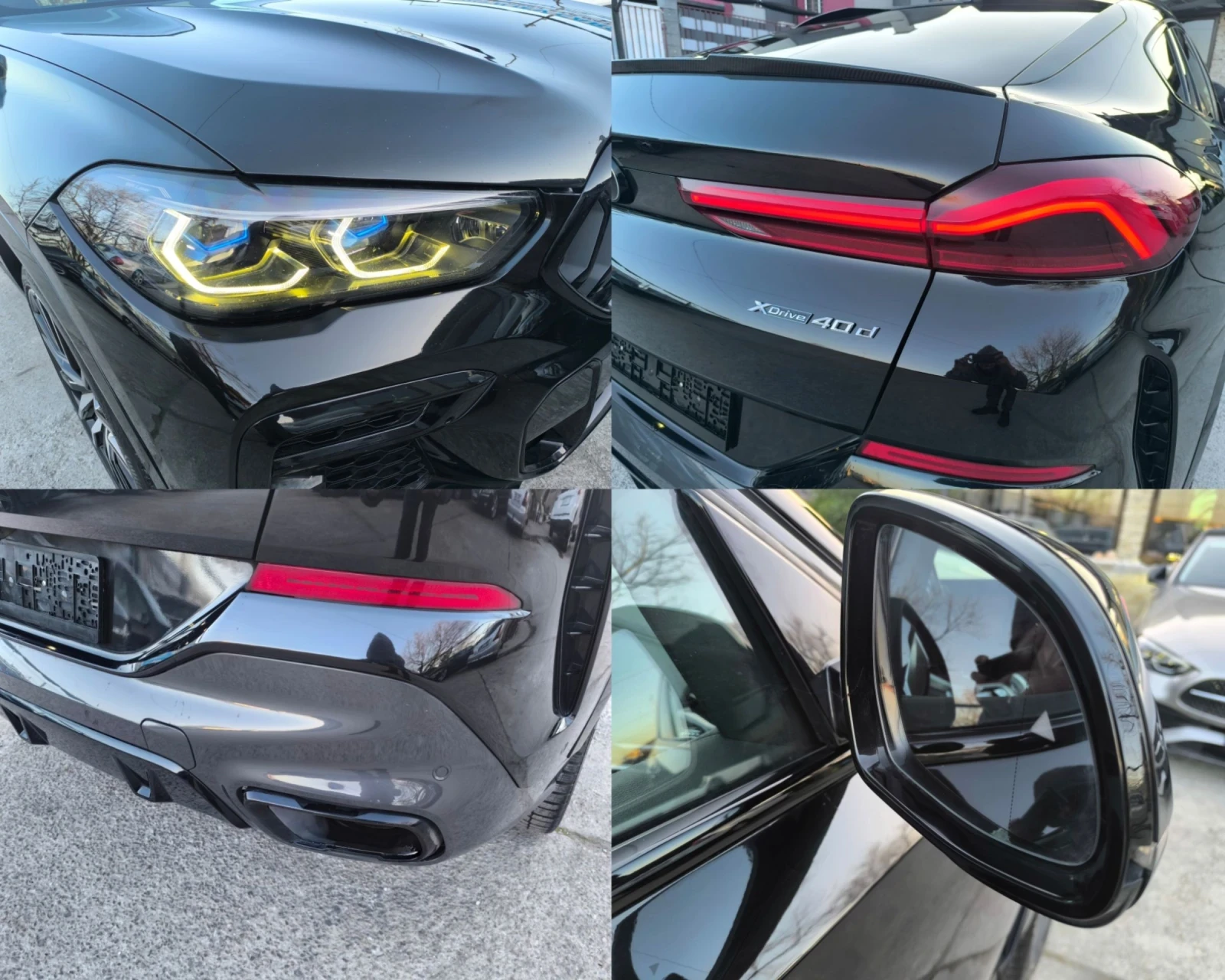 BMW X6 M40D M-PAKET ПАНОРАМА HEAD UP, снимка 14 - Автомобили и джипове - 53830472