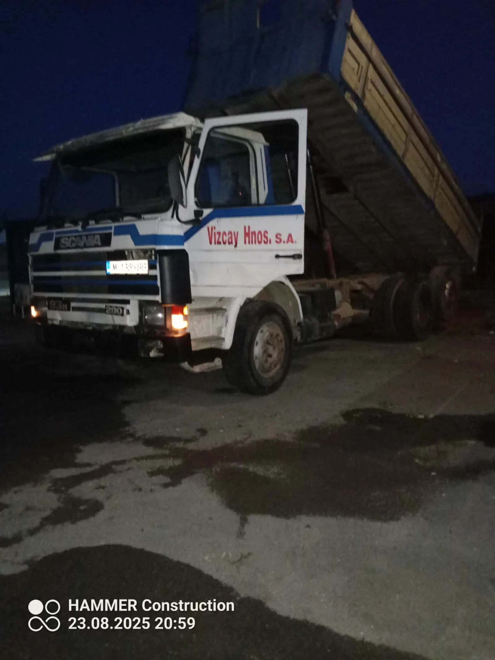 Scania 93 САМОСВАЛ + БОГЕ, снимка 1