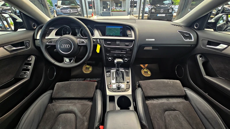 Audi A5 S-LINE/FACE/GERMANY/BANG&OLUFSEN/ПОДГРЕВ/RECARO/LI, снимка 9 - Автомобили и джипове - 47148935