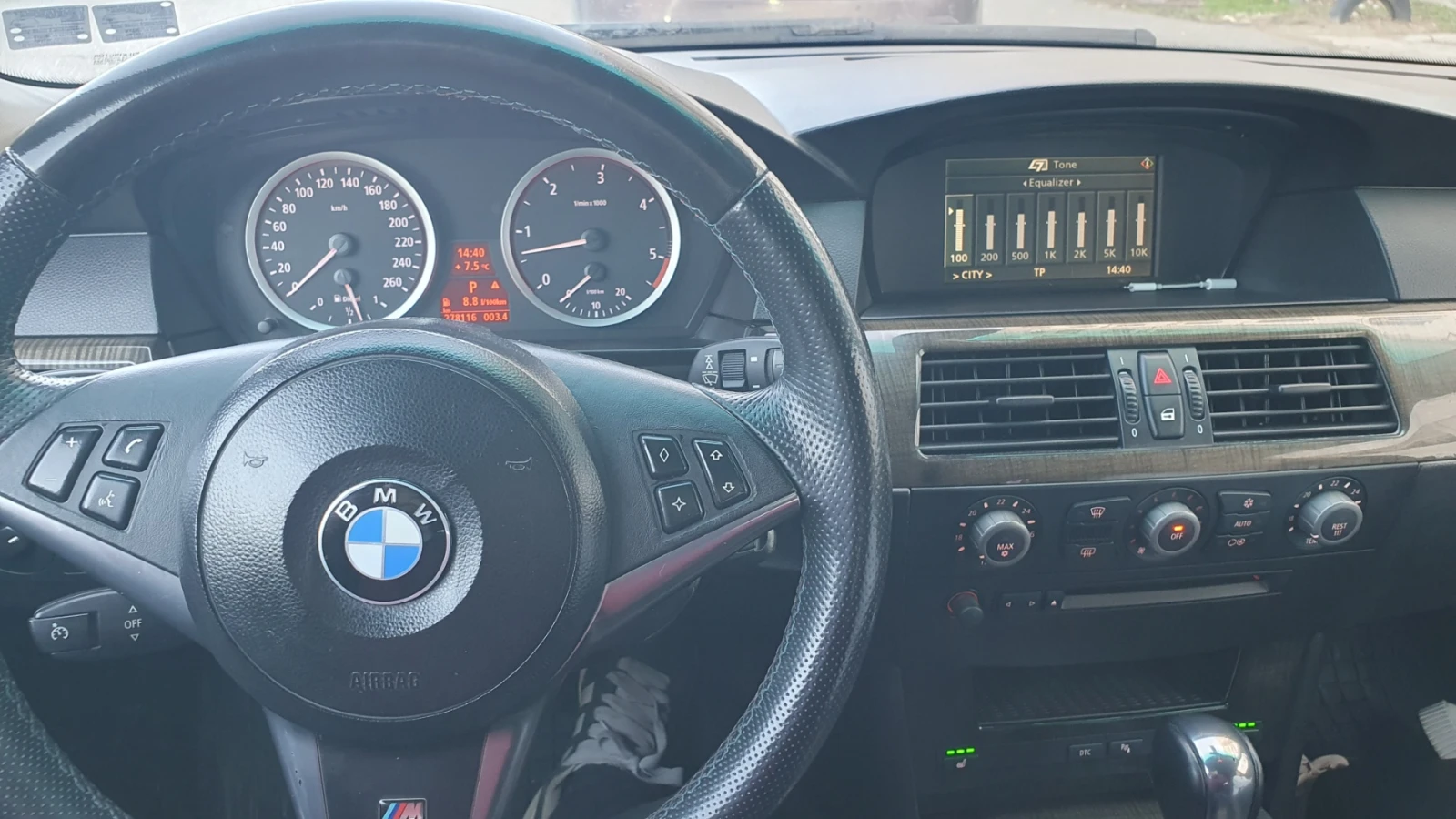 BMW 535 360кс/770нм, снимка 10 - Автомобили и джипове - 53800019