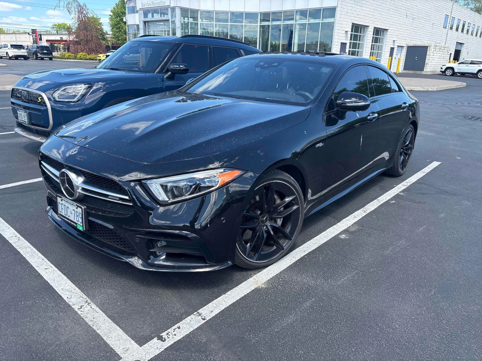 Mercedes-Benz CLS 53 AMG ДИСТРОНИК * ОБДУХВАНЕ * ПАНОРАМА * BURMESTER, снимка 5 - Автомобили и джипове - 54573805