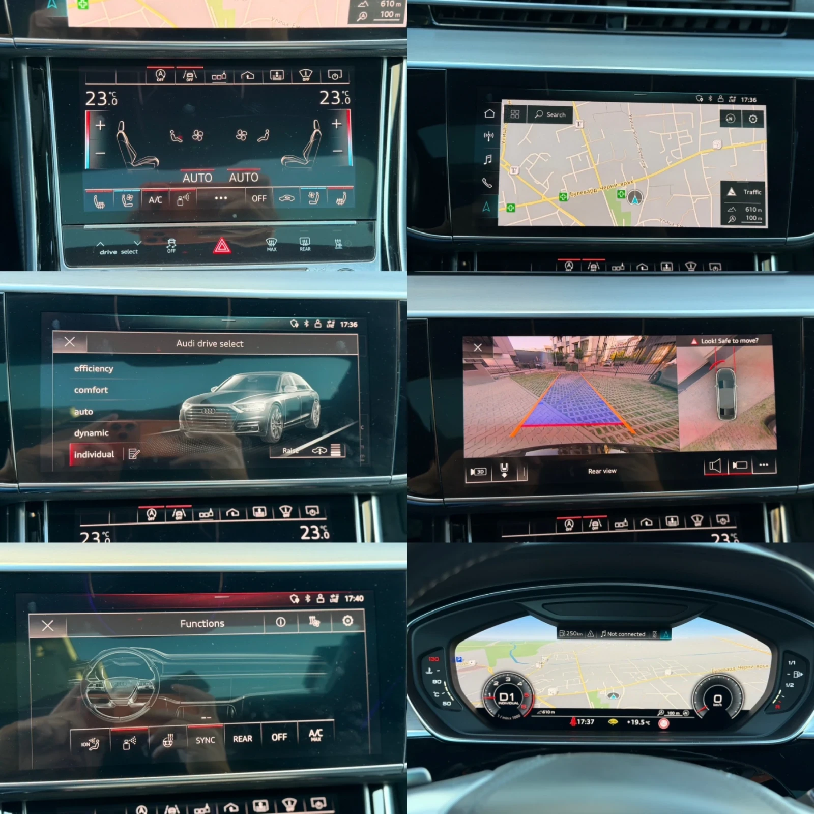 Audi A8 50TDI* QUATTRO* TV* MATRIX* PANO* 360*  | Mobile.bg � ����������� 17
