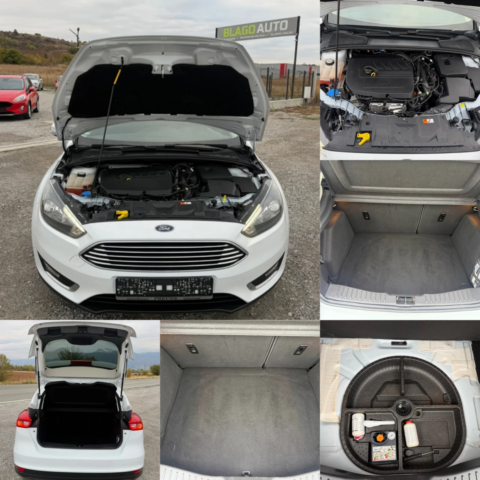 Ford Focus 1.5i Turbo 182HP TITANIUM SERVICE BOOK E6 TUV  | Mobile.bg � ����������� 16