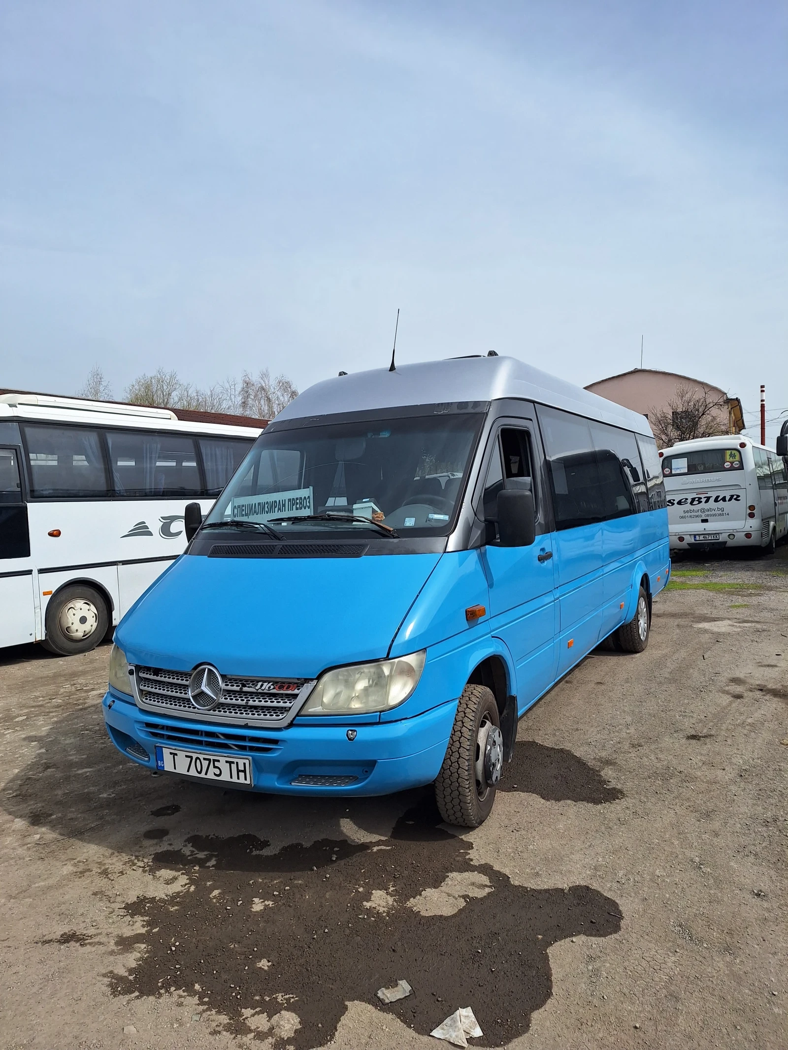 Mercedes-Benz Sprinter 416, снимка 8 - Бусове и автобуси - 55417660