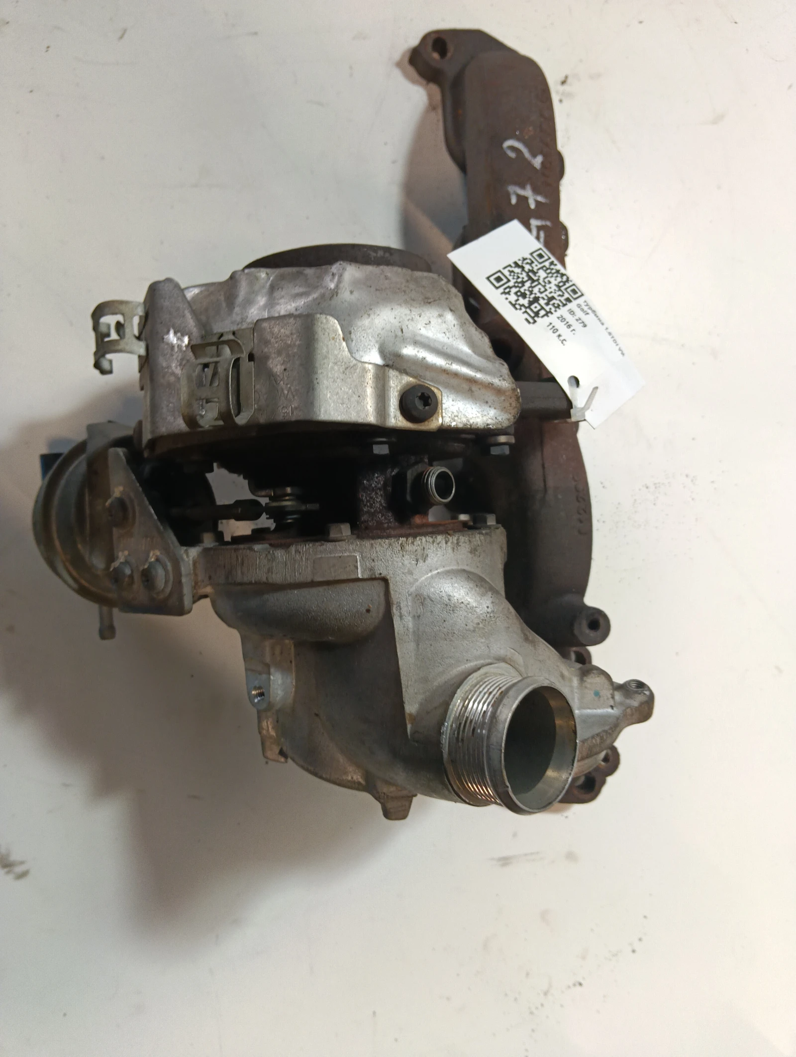 турбина 1.6TDI VW Golf