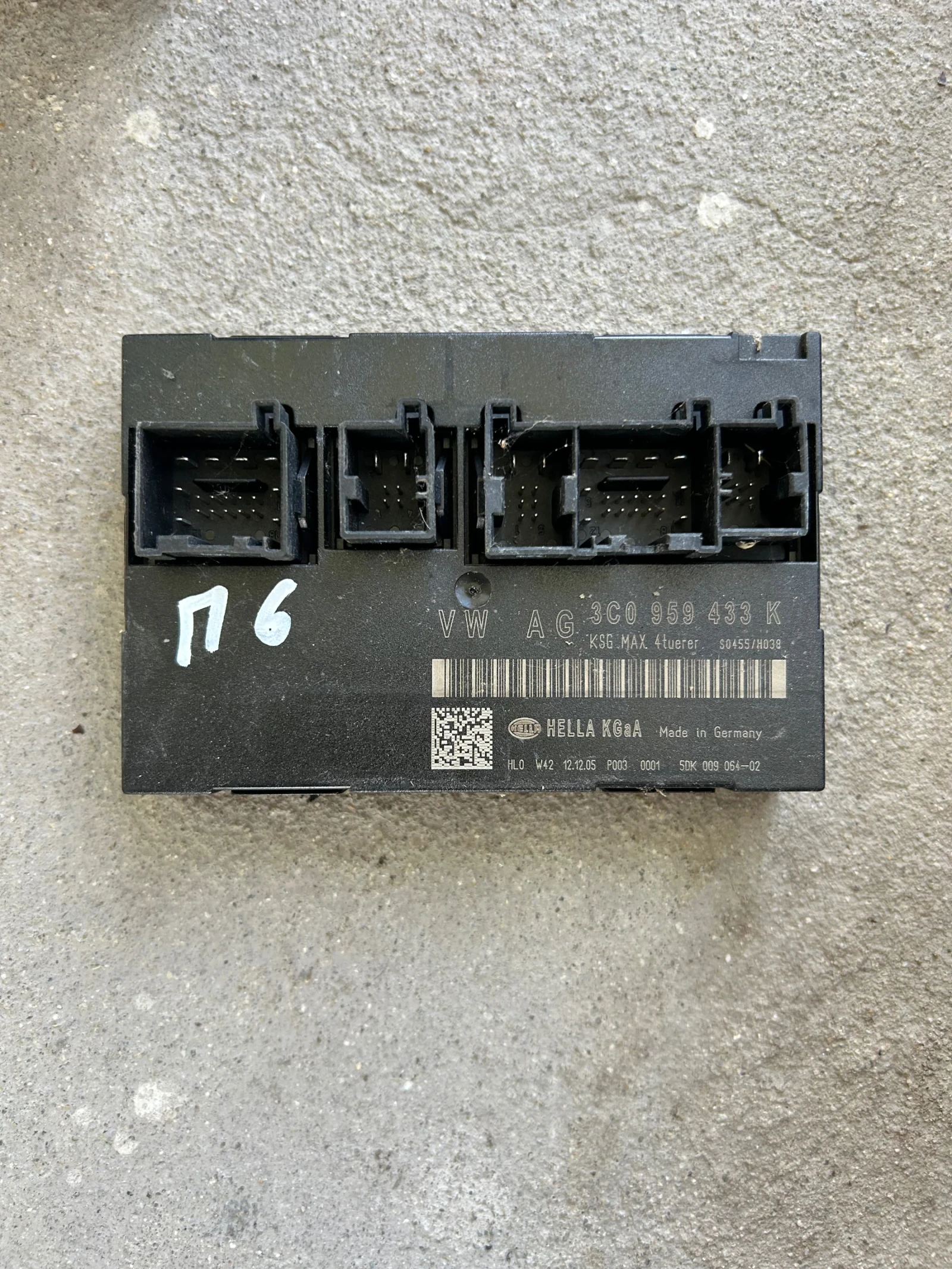 3C0959433K  комфорт модул VOLKSWAGEN SKODA SEAT AUDI 